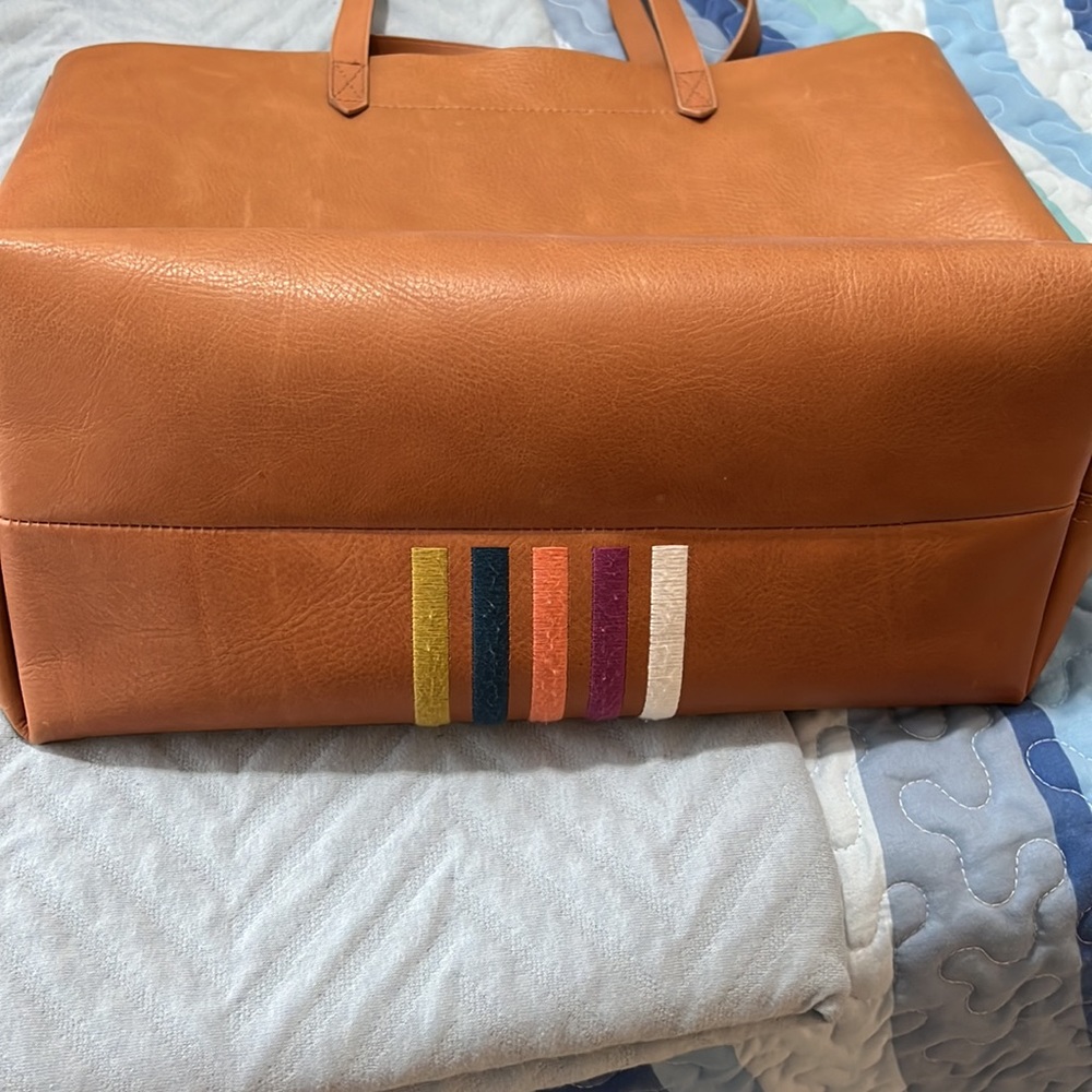 Madewell Large Striped Tote - Picture 4 of 4